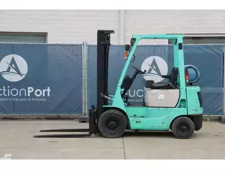 Gas gaffeltruck 1992  Mitsubishi FG15 (2)