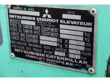 Gas gaffeltruck 1992  Mitsubishi FG15 (34)