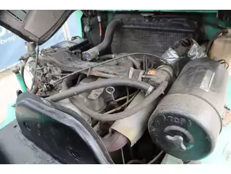 Gas gaffeltruck 1992  Mitsubishi FG15 (37)