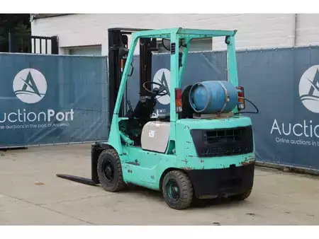 Gas gaffeltruck 1992  Mitsubishi FG15 (4)