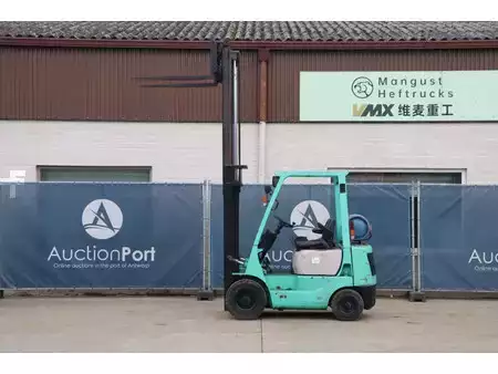 Gas gaffeltruck 1992  Mitsubishi FG15 (40)