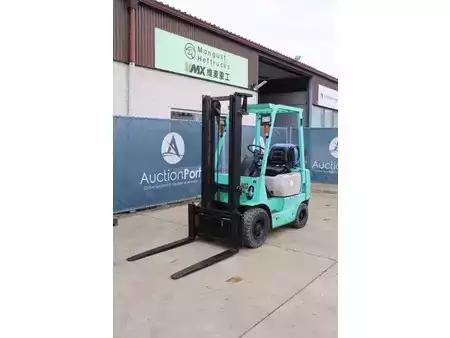 Gas gaffeltruck 1992  Mitsubishi FG15 (9)