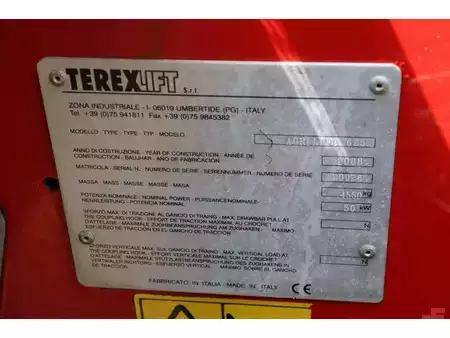 Telescopic forklift rigid 2008  Terex AGRILIFT 625 (32)