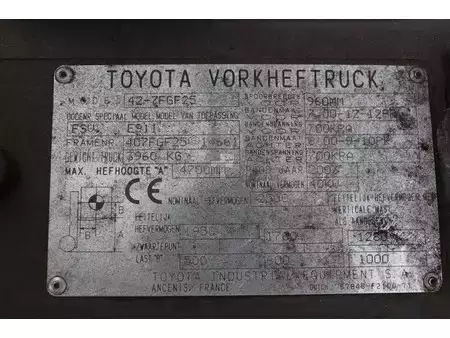 LPG heftrucks 2007  Toyota 42-7FGF25 (32)