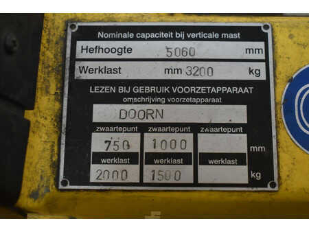 4-wiel elektrische heftrucks 2000  Hyster E3.20XM (22)
