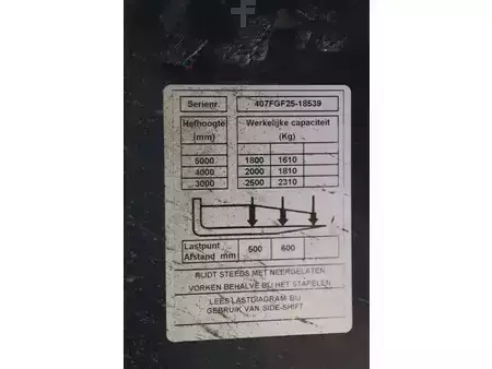 LPG Forklifts 2011  Toyota 42-7FGF25 (28)
