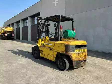 Carretilla elevadora GLP 1989  Mitsubishi FG40 (7)