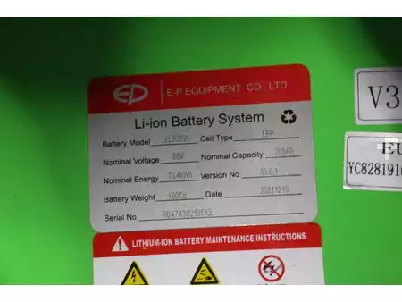 Elektromos 4 kerekű 2021  EP Equipment EFL252 (25)