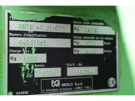 Teleskoplastare Rigid 2004  Merlo ROTO 40.25MCSS (22)