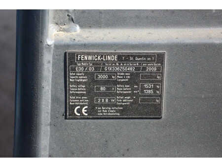 Eléctrica de 4 ruedas 2009  Fenwick E30/03 (18)