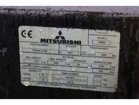 Elektro 4 Rad 2018  Mitsubishi FB35N (13)