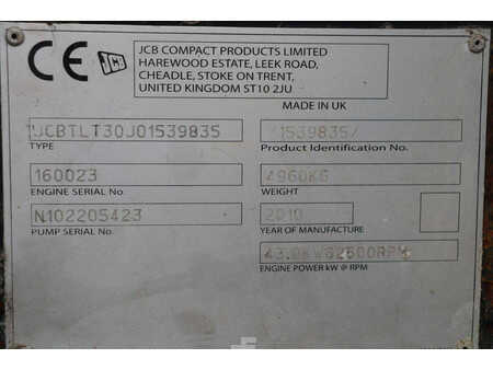 Chariots téléscopiques fixes 2010  JCB 30G (31)