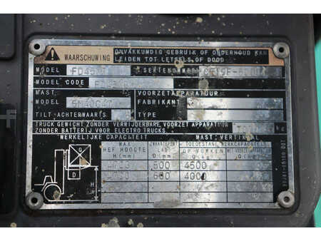 Carrelli elevatori diesel 2018  Mitsubishi FD45NT (32)