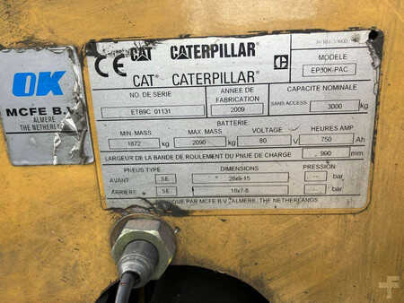 Carrelli elettrici 4 ruote 2009  CAT Lift Trucks EP30K (13)