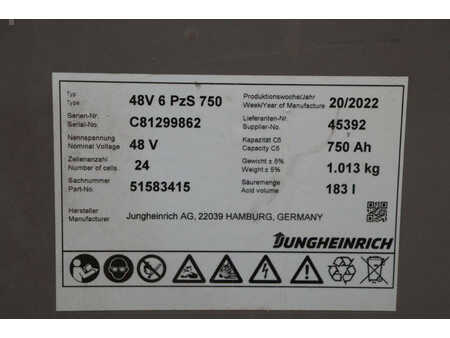 Carrelli elettrici 4 ruote 2018  Jungheinrich EFG 316 (29)