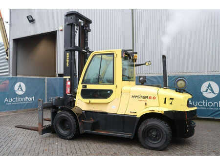 Carretilla elevadora GLP 2010  Hyster H8.0FT (3)