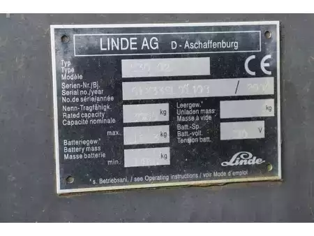 El truck - 4 hjulet 2000  Linde E30-02 (11)