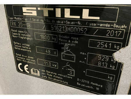 Eléctrica de 4 ruedas 2017  Still RX 20-18 (9)