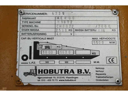 Electric - 4 wheels 2000  Daewoo B18T2 (21)