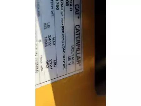 4-wiel elektrische heftrucks 2019  CAT Lift Trucks 2ET4000 (37)