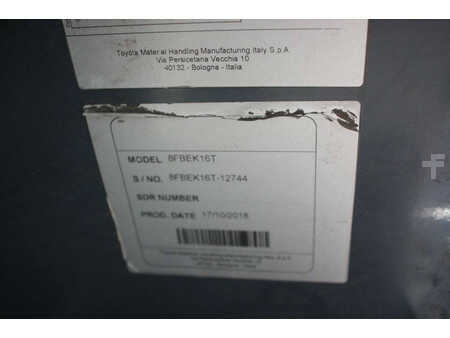4-wiel elektrische heftrucks 2018  Toyota 8FBEK16T (19)