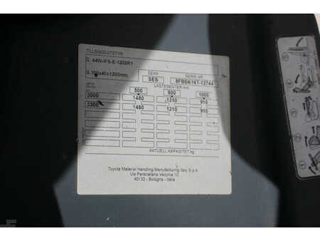 4-wiel elektrische heftrucks 2018  Toyota 8FBEK16T (20)