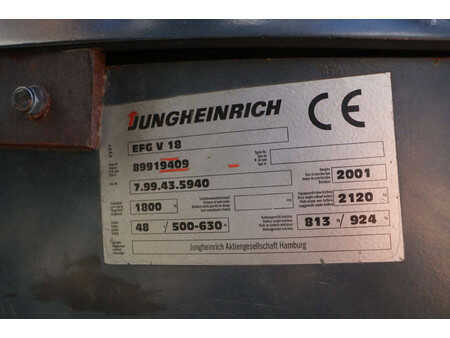 Elektro čtyřkolový VZV 2001  Jungheinrich EFG V 18 (33)