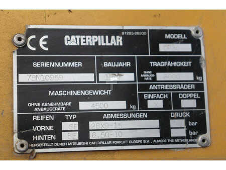Carrelli elevatori diesel 1997  CAT Lift Trucks DP30 (13)