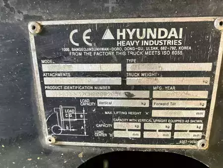 Wózki widłowe diesel 2017  Hyundai 30D-9E (8)