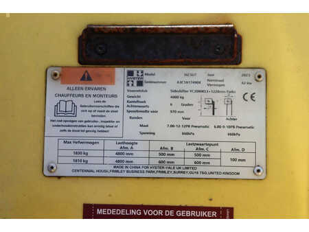 Chariots élévateurs diesel 2023  Hyster H2.5UT (31)
