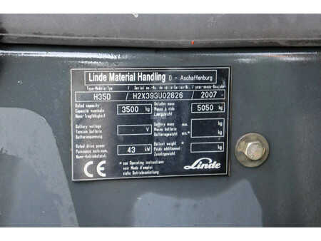 Dieselový VZV 2007  Linde H35D (13)