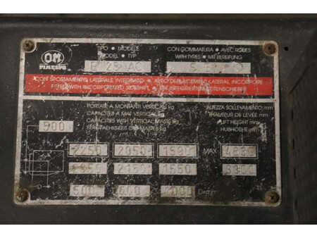 4-wiel elektrische heftrucks - OMS E25 AC (23)