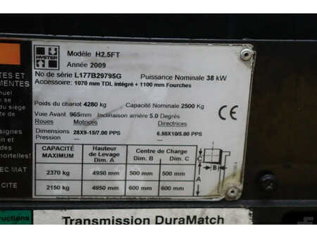 Gas truck 2009  Hyster H2.5FT (33)