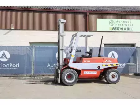 Diesel gaffeltruck 1982  Linde H70D (1)