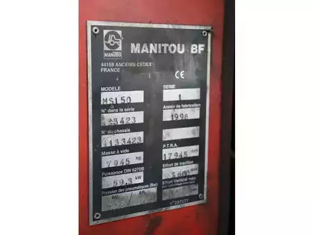 Dieselový VZV 1998  Manitou MSI 50 (13)