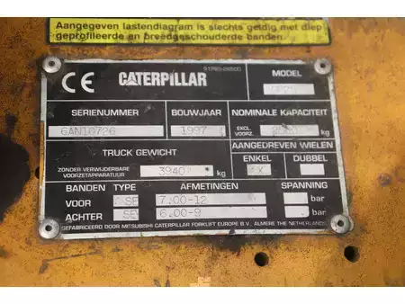 LPG VZV 1997  CAT Lift Trucks GP25 (28)