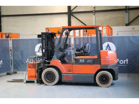 Elektromos 4 kerekű 2006  Toyota 7FBMF50 (3)