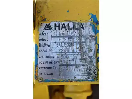 Dízel targoncák - Halla HDF 30 (27)