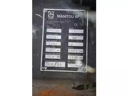 Chariots téléscopiques fixes 1997  Manitou MT1337SLT (19)