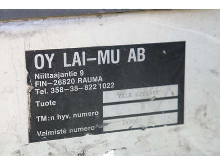 Diesel heftrucks 1999  Yale GDP25RF (37)