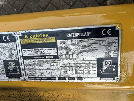 Elektrisk- 4 hjul 2009  CAT Lift Trucks EP30K (18)