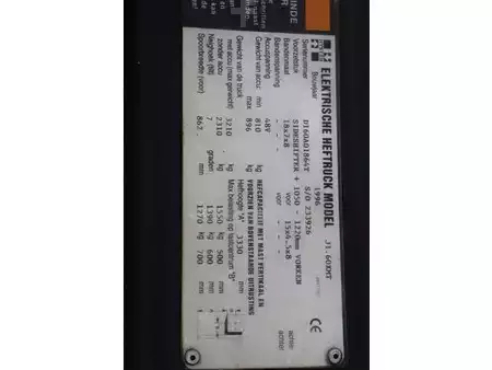 Elektryczne 4-kołowe 1996  Hyster J1.60XMT (27)