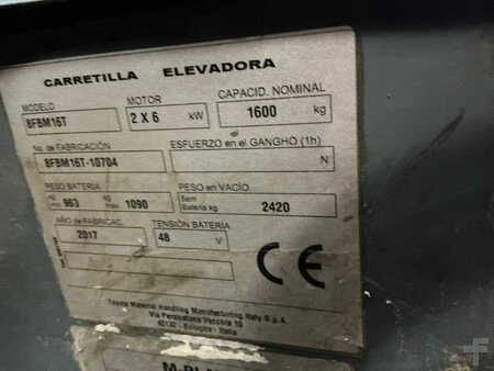 Elektromos 4 kerekű 2017  Toyota 8FBM16T (5)