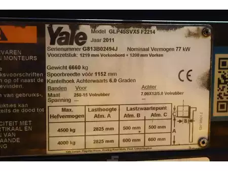LPG VZV 2011  Yale GLP45SVX5 (23)