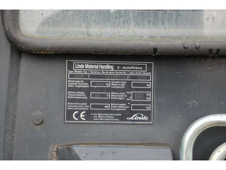 Elektro čtyřkolový VZV 2006  Linde E48P (12)