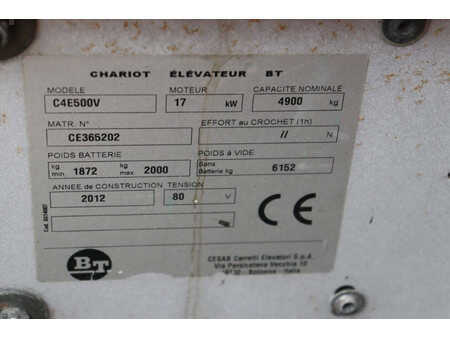 Elektro čtyřkolový VZV 2012  BT C4E500V (30)