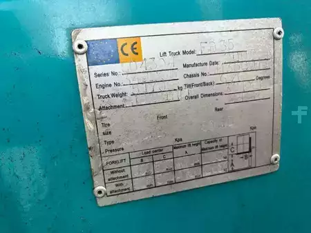 Diesel Forklifts 2009  Feeler FD35 (9)