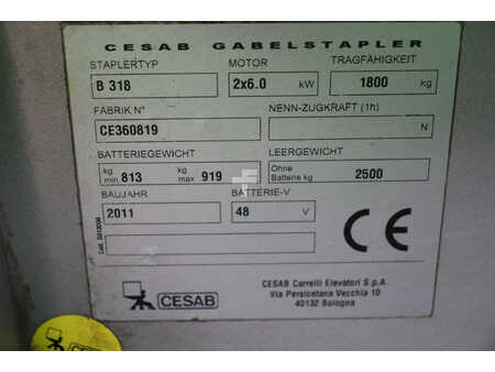 Elektro 4 Rad 2011  Cesab B318 (17)