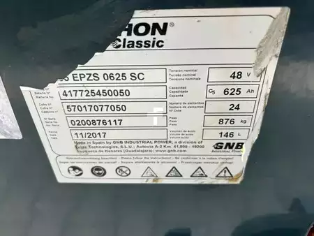 El truck - 4 hjulet 2017  Toyota 8FBE16 (9)