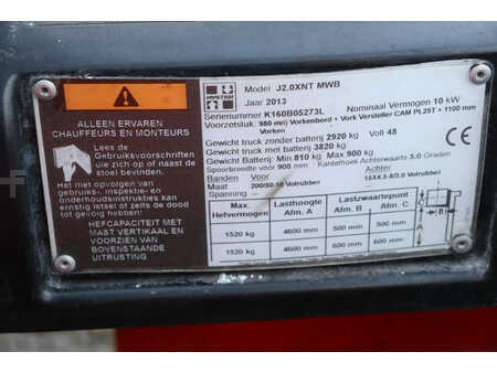 Sähkö - 4 pyör 2013  Hyster J2.0XNT MWB (26)